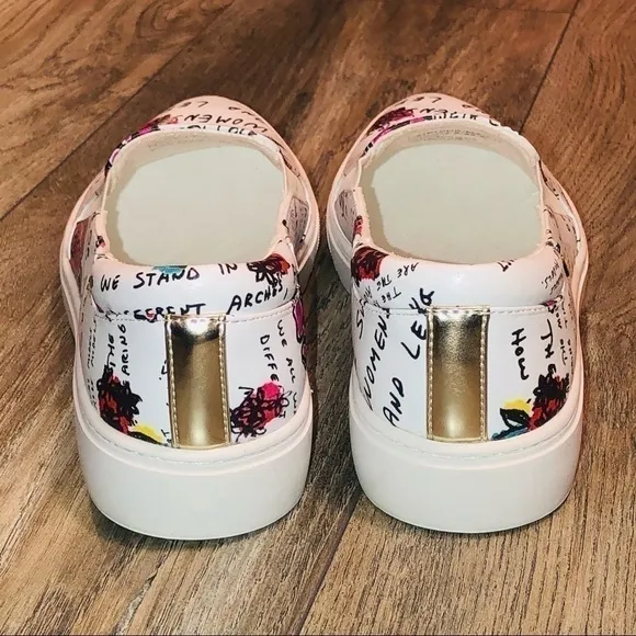 NWOB Kenneth Cole Floral Mara Slip-On Sneakers