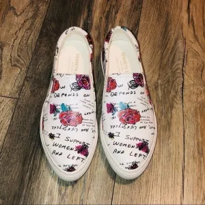 NWOB Kenneth Cole Floral Mara Slip-On Sneakers