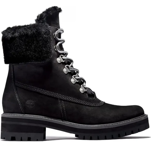 NWOB Timberland Courmayeur Valley 6&quot; Waterproof Lace-Up Ankle Boots Blac…