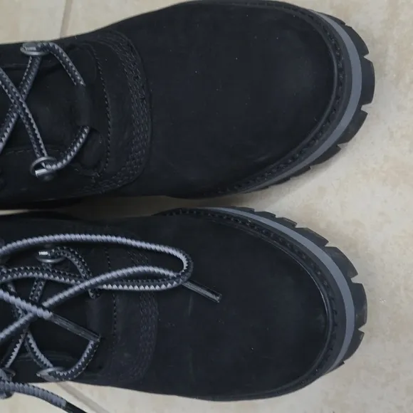 NWOB Timberland Courmayeur Valley 6&quot; Waterproof Lace-Up Ankle Boots Blac…