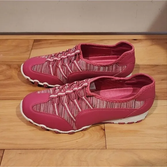 NWOT CVSPORT Comfortview Tory pink and white slip on sneakers 8.5M
