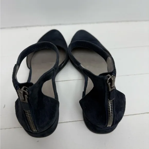 NWOT Eileen Fisher Navy Suede Women's Shoes
