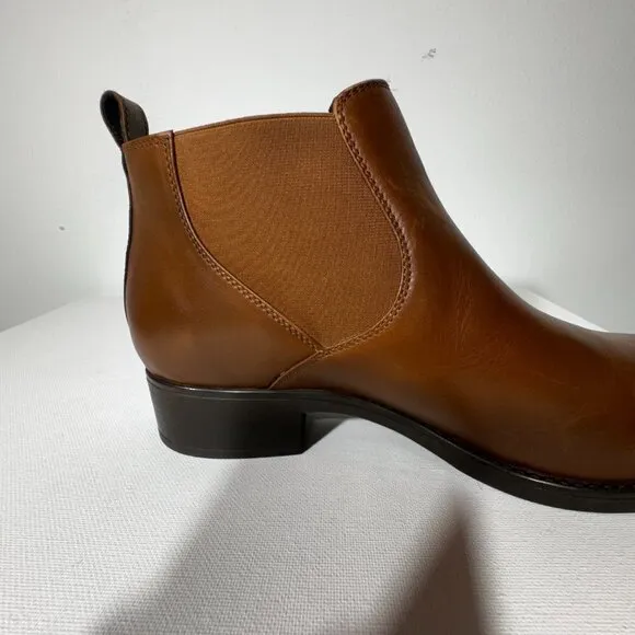NWOT GEOX Respire Brown Ankle Boots - Size 9 1/2