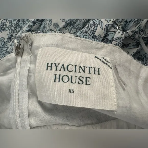 NWOT HYACINTH HOUSE Blue and White Floral Tiered Teresa Maxi Dress | Tuckernuck