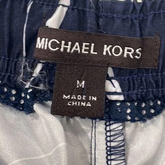 NWOT Michael Kors Tropical Men's Swim Trunks.  Size M medium