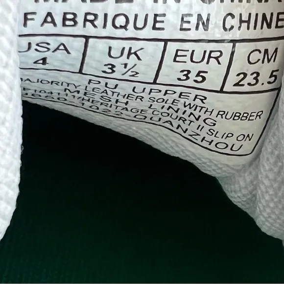 NWOT Polo Ralph Lauren Boys' Heritage Court II Slip-On‎ Sneakers Size 4