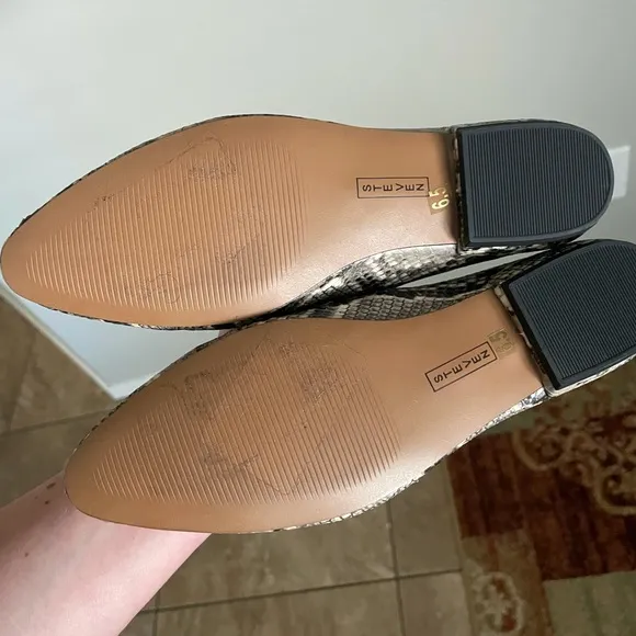 NWOT Steve Madden Jainna snakeskin loafer