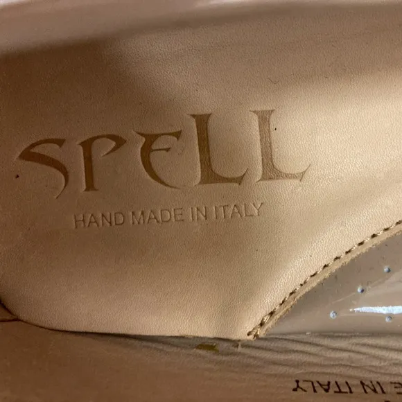 NWOT Vernice Beige Scuro (beige) loafers
