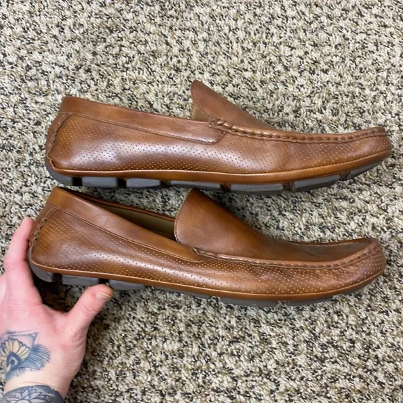 NWT ALDO Maximillian Leather City Slip On Loafers