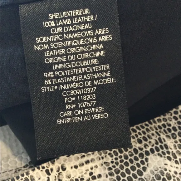 NWT Alice   Olivia Snakeskin Mini Skirt size 4