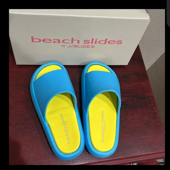 Nwt Beach Slides by J Slides. These are the most comfortable shoe.  size 11