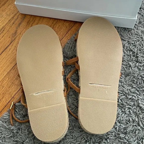 NWT Brochu Walker Dawson Espadrilles Whiskey Size 9