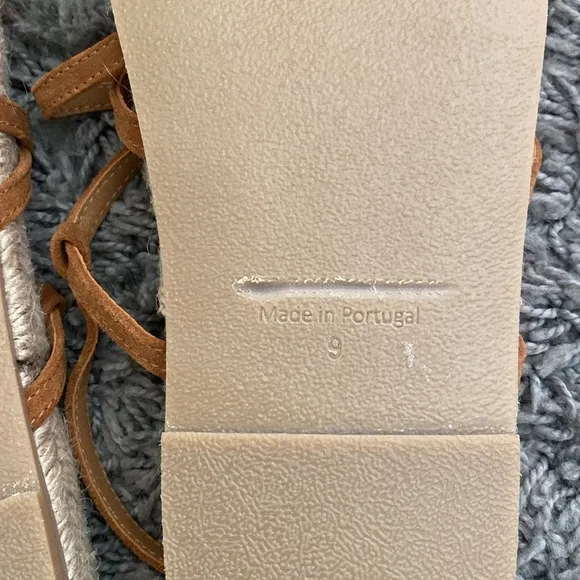 NWT Brochu Walker Dawson Espadrilles Whiskey Size 9