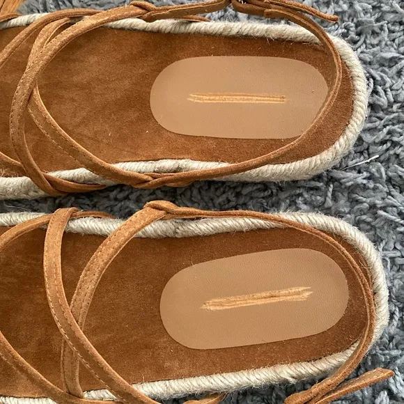 NWT Brochu Walker Dawson Espadrilles Whiskey Size 9