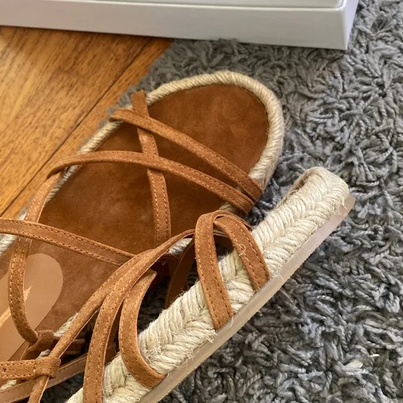 NWT Brochu Walker Dawson Espadrilles Whiskey Size 9