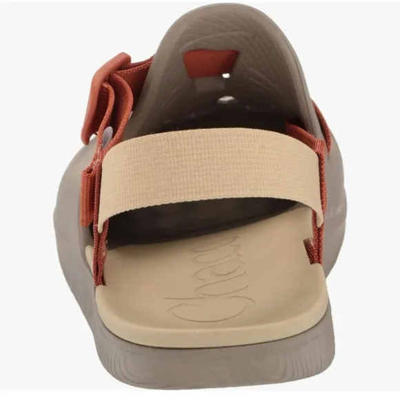 NWT Chaco Men's Chillos Clogs in Earth Brown Orange Sz 12
