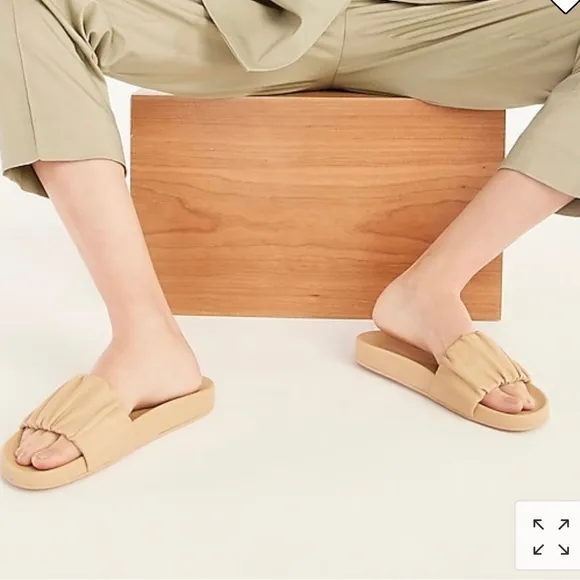 NWT👡 J Crew Smooth Calf Keeper Marlow Sandal SZ-7