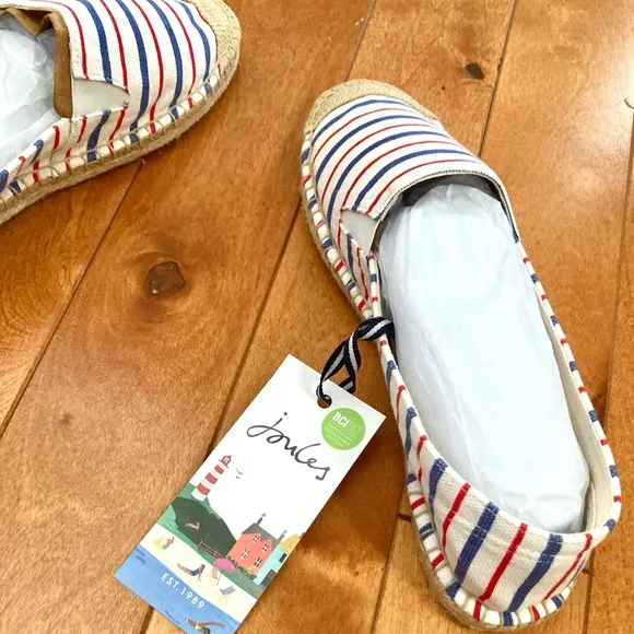 NWT Joules Shelbury Espadrilles Size 9