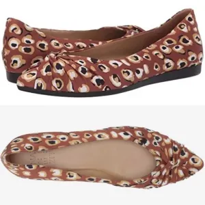 NWT Naturalizer Renata Pointed Flats in Leopard Print 7.5