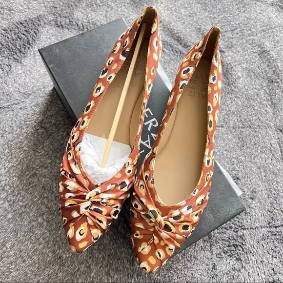 NWT Naturalizer Renata Pointed Flats in Leopard Print 7.5