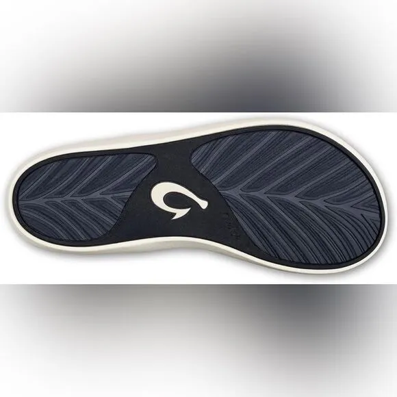 NWT-OLUKAI-Pi'oe Women's Beach Sandals,Water-ResistantNavy blue and Grey-Size 10