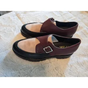 NWT Seychelles Leather Suede Platform Loafers - 9.5 US