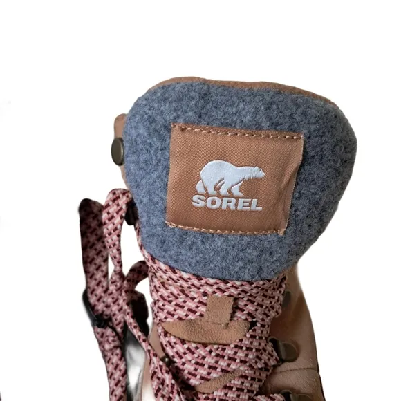NWT SOREL Kinetic BreakthruConquest Waterproof US 7.5TawnyBuff/Velvet Tan boot