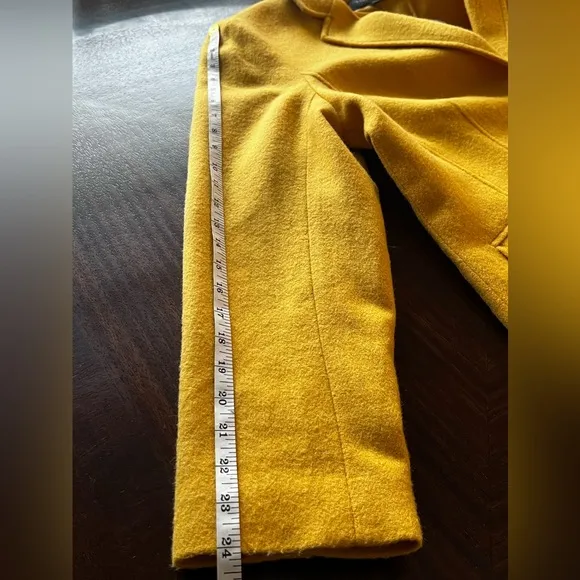 NWT Talbots | Wool Blend Blazer Harvest Gold | Size 16 | Ornate Metal Buttons