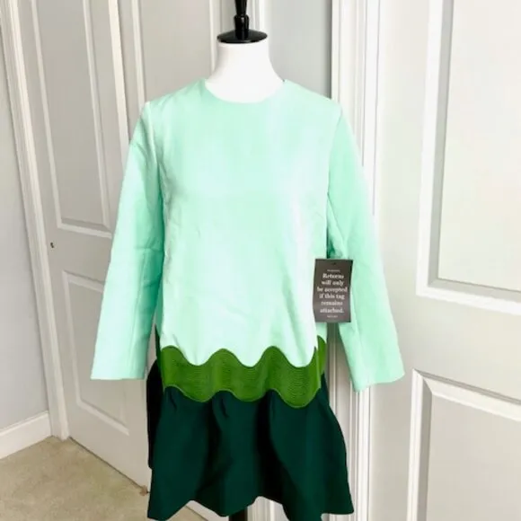 NWT TUCKERNUCK Sea Grove Mint Green Pierce Dress Size Large