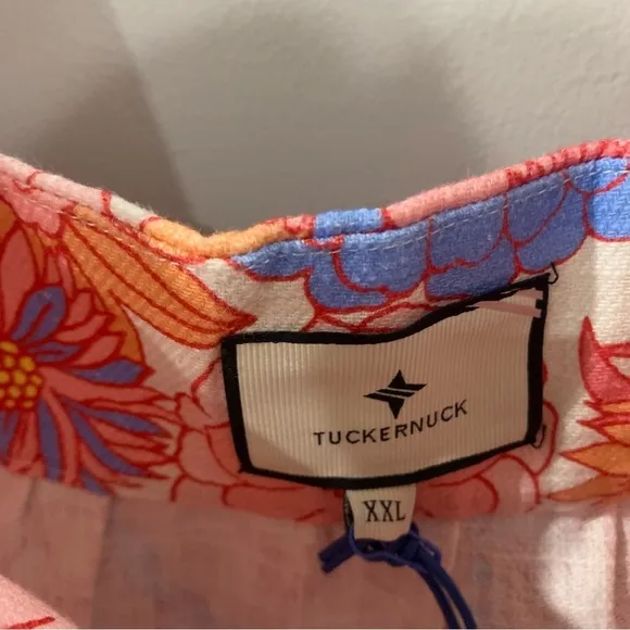 NWT Tuckernuck x Cameron Eubanks Wimberly Dress Folly Mini in Hazel Floral Pink