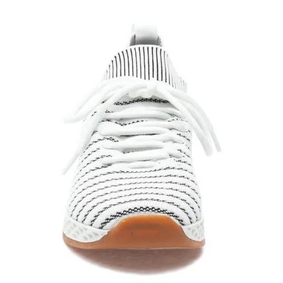 NWT/B J/Slides OPY Urban Sport Sneaker White-Black Women's 9M
