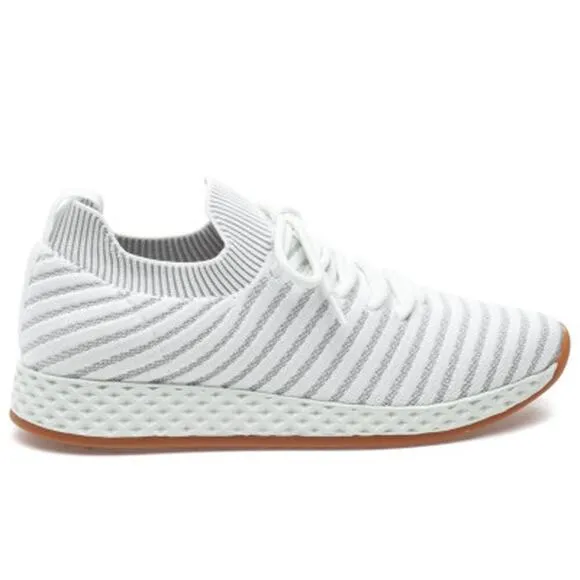 NWT/B J/Slides OPY Urban Sport Sneaker White-Gray Women's 9M