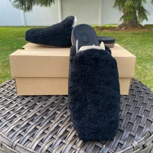 NWT/NIB UGG Women's Janaya Shearling Cozy Slip-On Slides Mule (Size 9)
