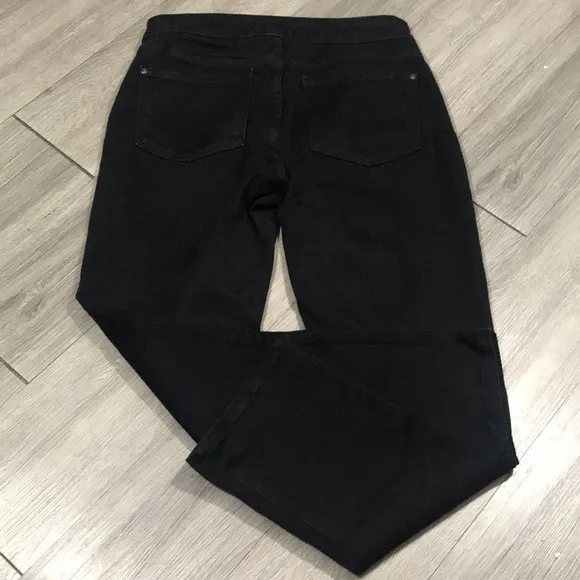 NYDJ Super Sculpting Black Denim JANICE LEGGINGS