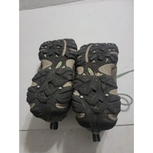 Oboz Women's Sawtooth II Low Top Boots Sz 9 Gray Waterproof Hiking Shoes