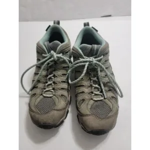 Oboz Women's Sawtooth II Low Top Boots Sz 9 Gray Waterproof Hiking Shoes