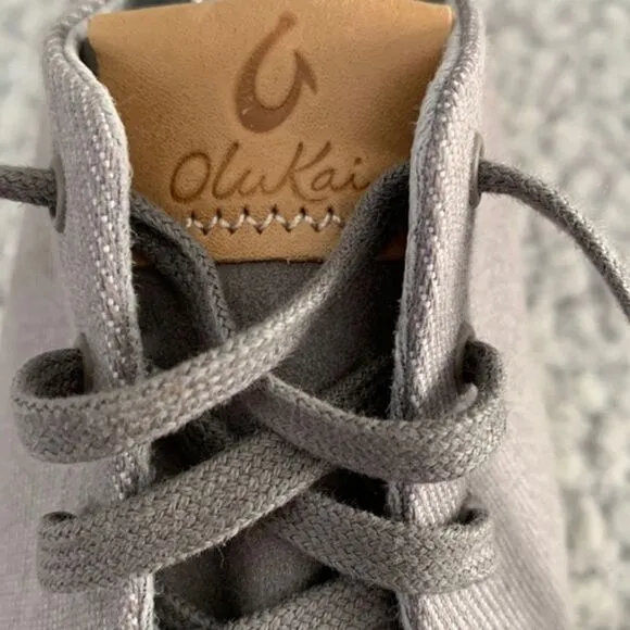 Olukai Fog Ki’ihele Li Women’s Lace Up Sneakers