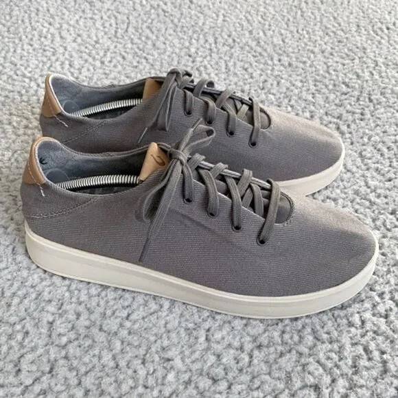 Olukai Fog Ki’ihele Li Women’s Lace Up Sneakers