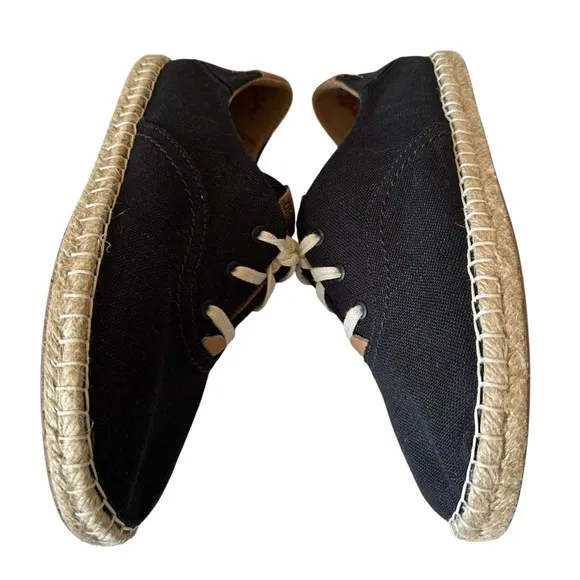 OLUKAI KAULA PA’A LLI CONVERTABLE LINEN ESPADRILLE SHOES SIZE 37