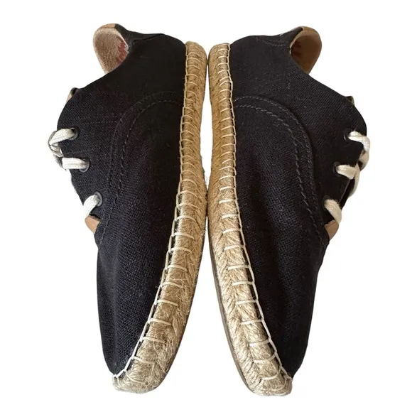 OLUKAI KAULA PA’A LLI CONVERTABLE LINEN ESPADRILLE SHOES SIZE 37