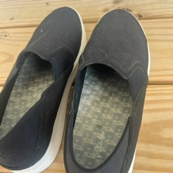 OluKai KI'IHELE Women’s Slip On Sneakers Black Mesh Size 10