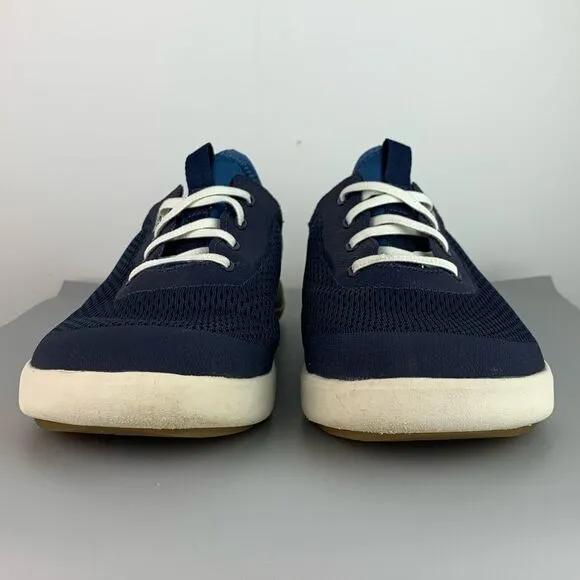 Olukai men’s trench blue Moku Pae slip on breathable mesh sneakers size 41 US 8