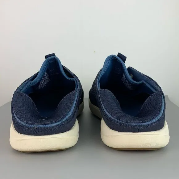 Olukai men’s trench blue Moku Pae slip on breathable mesh sneakers size 41 US 8