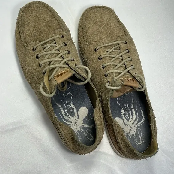 OLUKAI Nalukai Kala suede lace up loafers Men’s 12