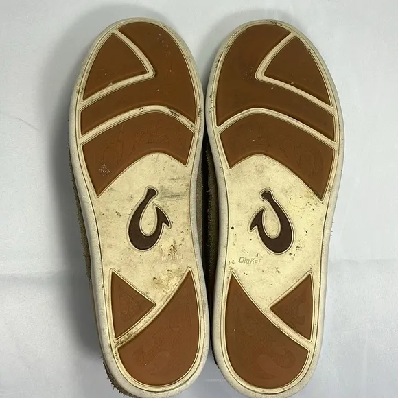 OLUKAI Nalukai Kala suede lace up loafers Men’s 12