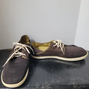 Olukai Nohea Brown Mesh Sneakers