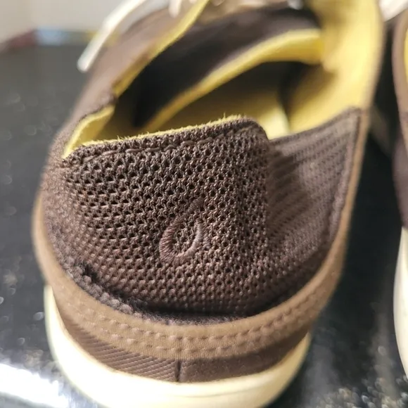 Olukai Nohea Brown Mesh Sneakers