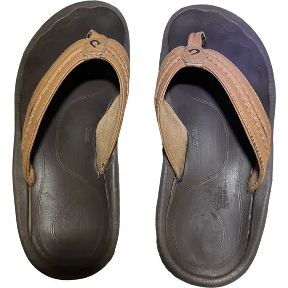 OLUKAI Ohana Men's Beach Sandals Size 10