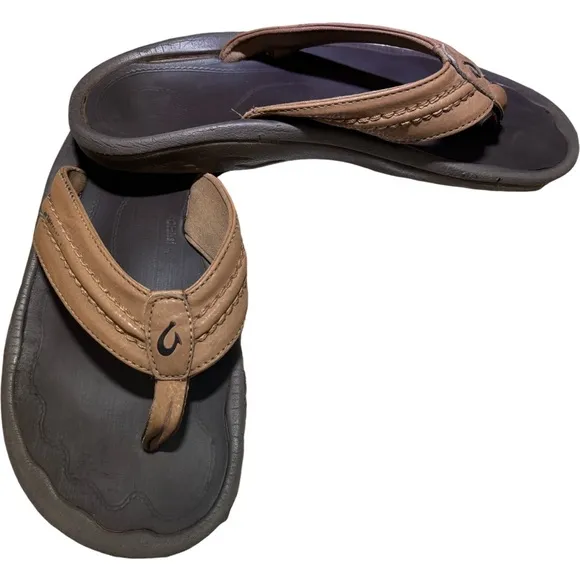 OLUKAI Ohana Men's Beach Sandals Size 10