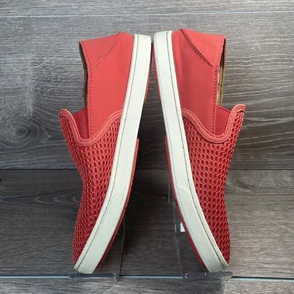 Olukai Pehuea Slip On Coral Women’s Sz 6.5 Mesh Collapsible Heel Sneakers